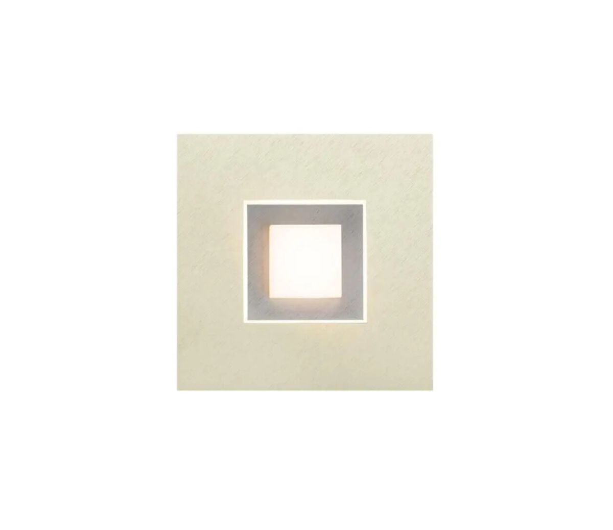 Grossmann 1-flg LED Deckenleuchte Karree Titan