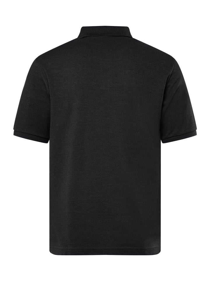Men Plus Poloshirt in schwarz günstig kaufen