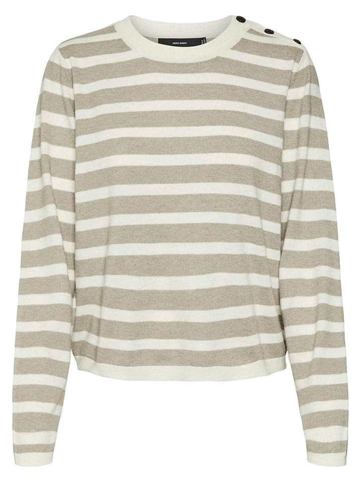Vero Moda Pullover in Beige/ Creme günstig kaufen