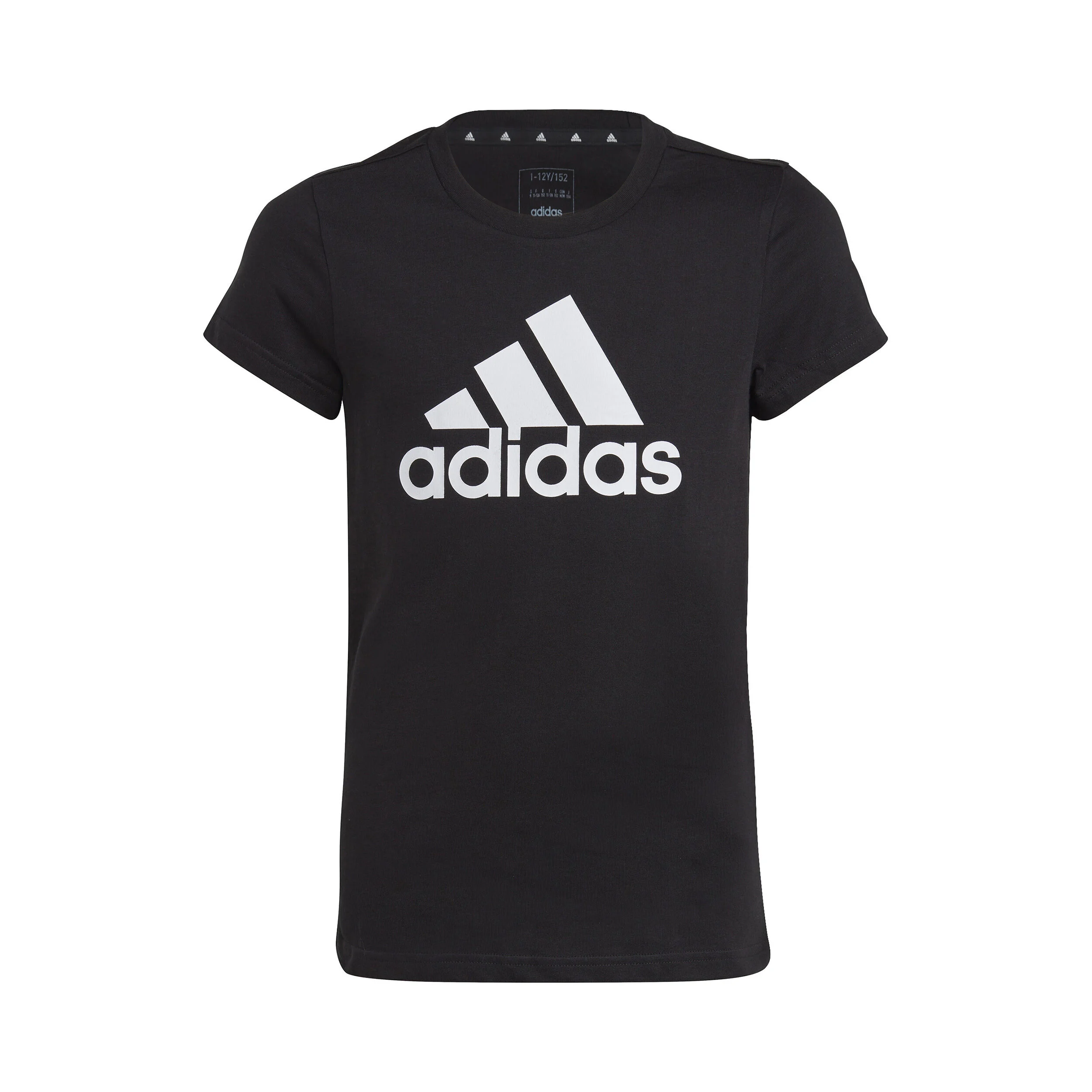 Essentials Big Logo T-Shirt Mädchen - Schwarz, Weiß