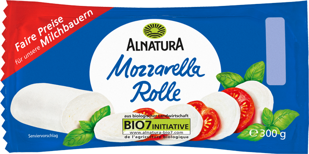 Alnatura Bio Mozzarella Rolle