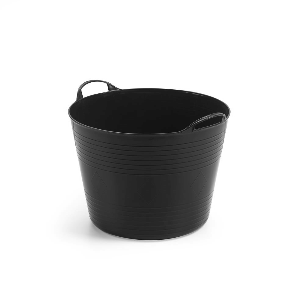 Kreher Flexibler Mehrzweckkorb 42 Liter (Schwarz)