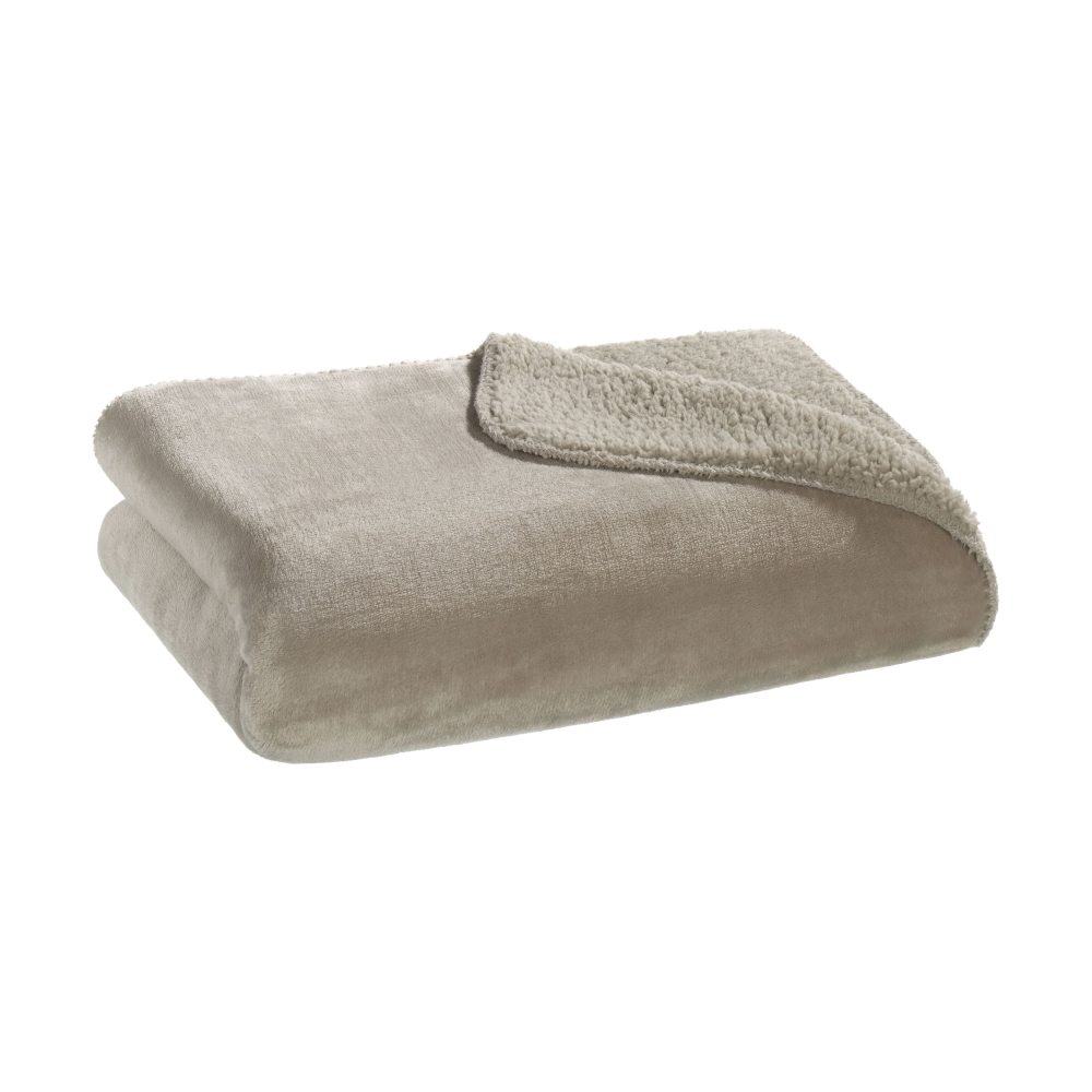 Schaffelldecke Sebastian taupe