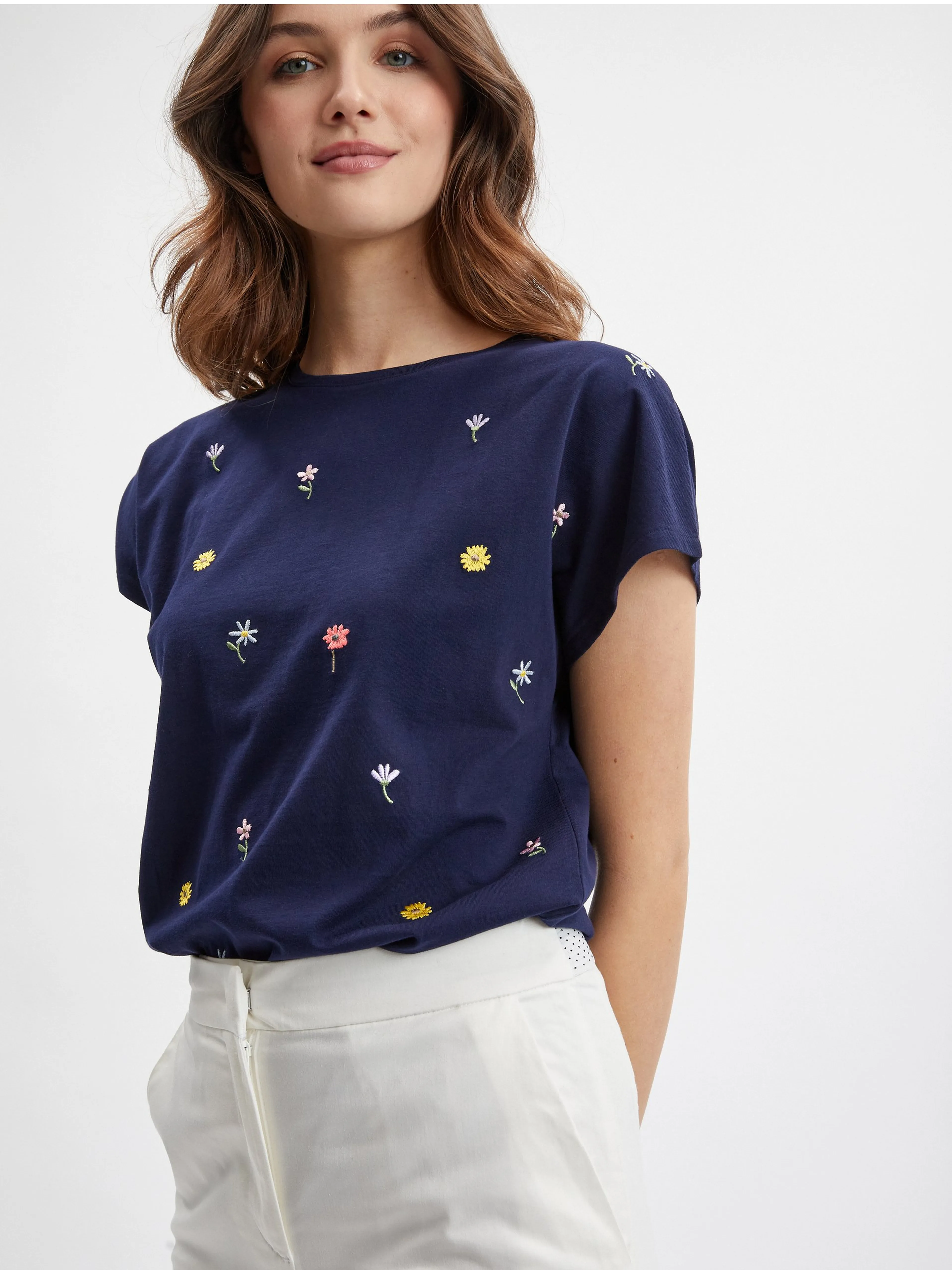 Weiße Damen-Culottes ORSAY