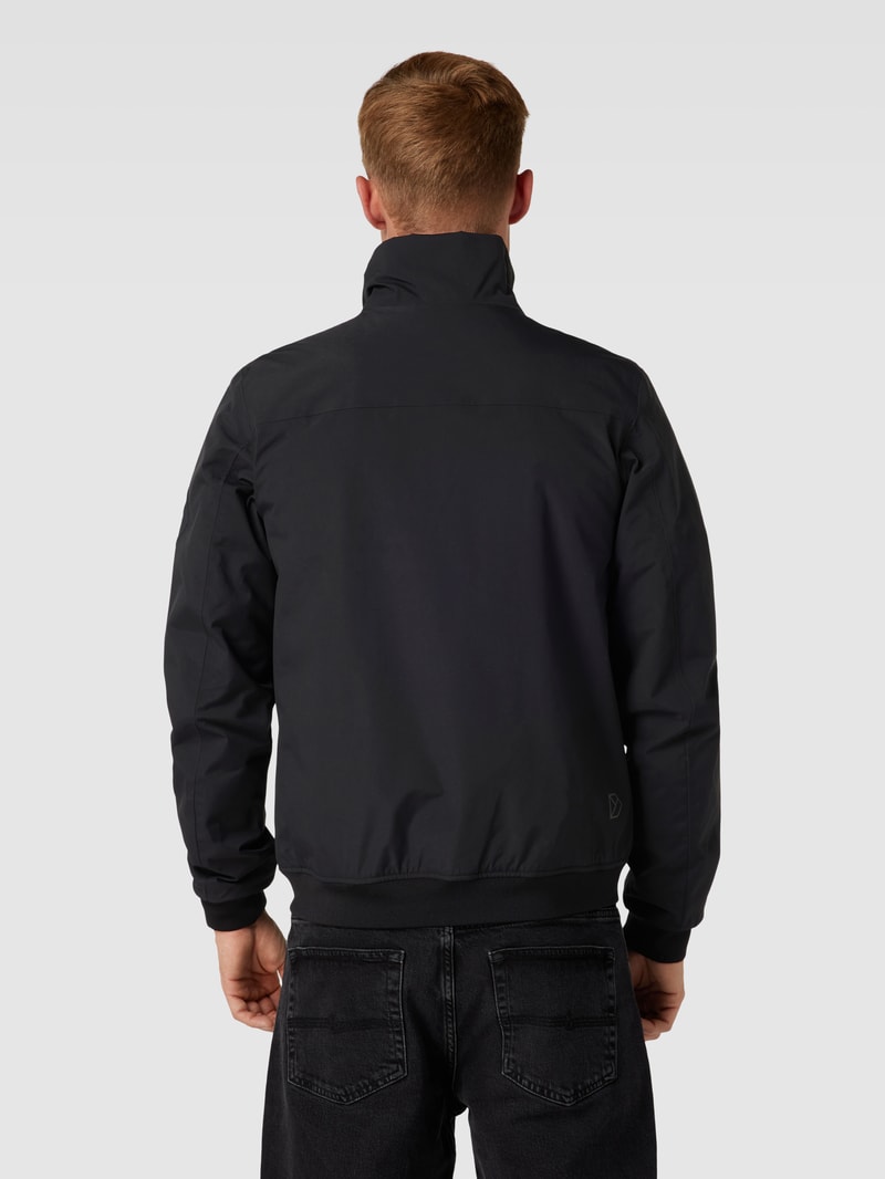Jacke mit elastischen Abschlüssen Modell 'ALIVN' in schwarz