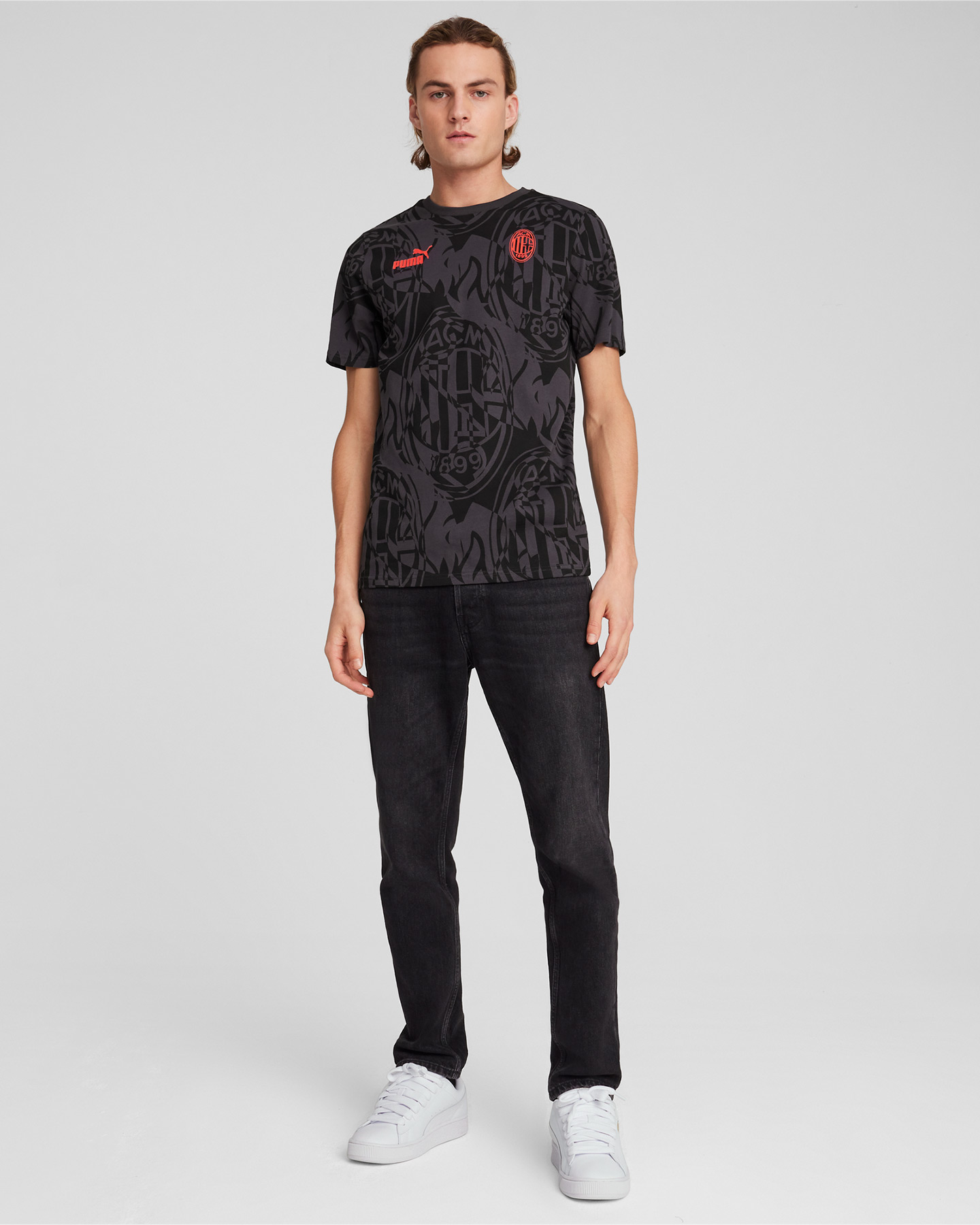 Oficiálne futbalové oblečenie Puma Milan Ftbl Culture Aop 24-25 M 777676-06