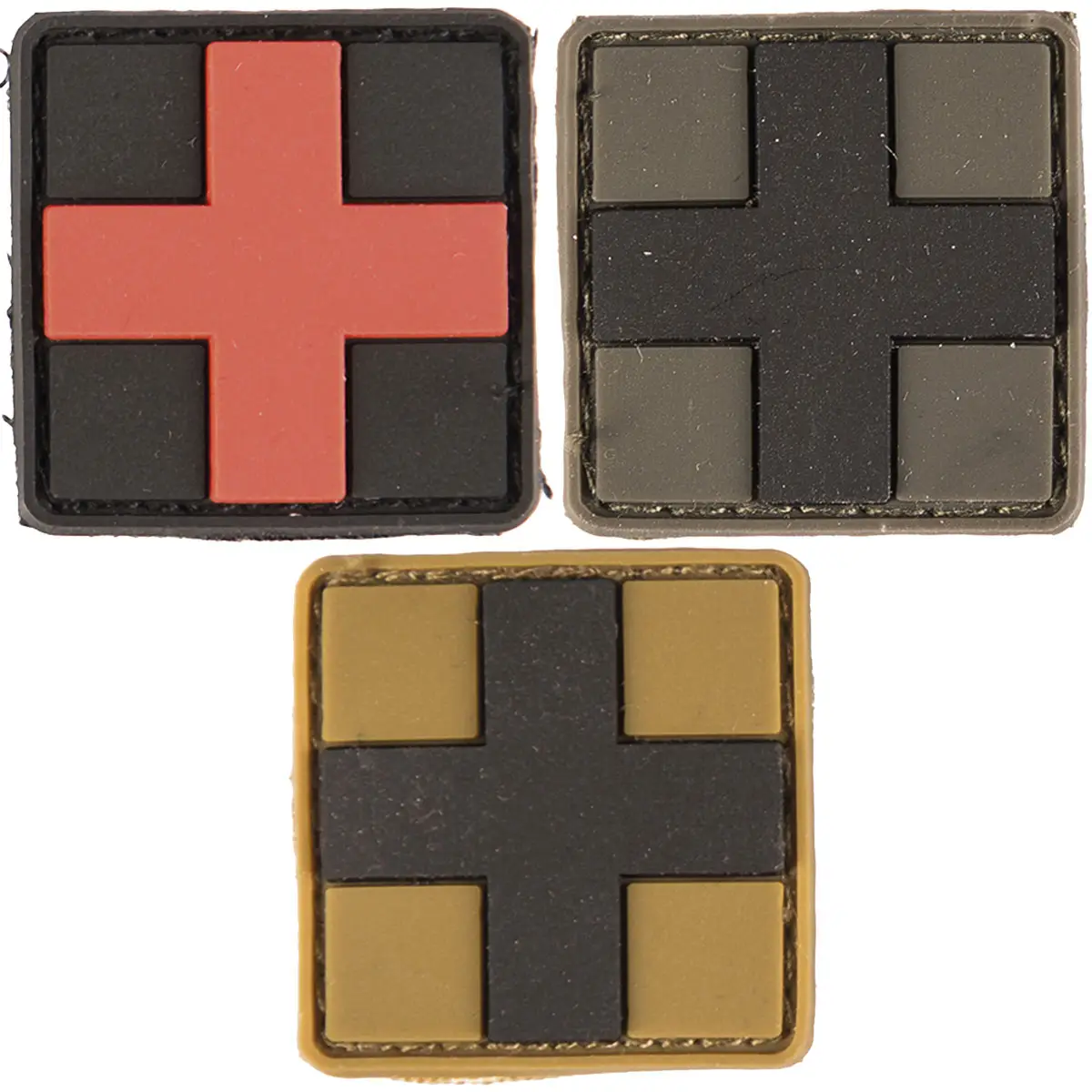 Patch 3D First Aid small versch. Farben