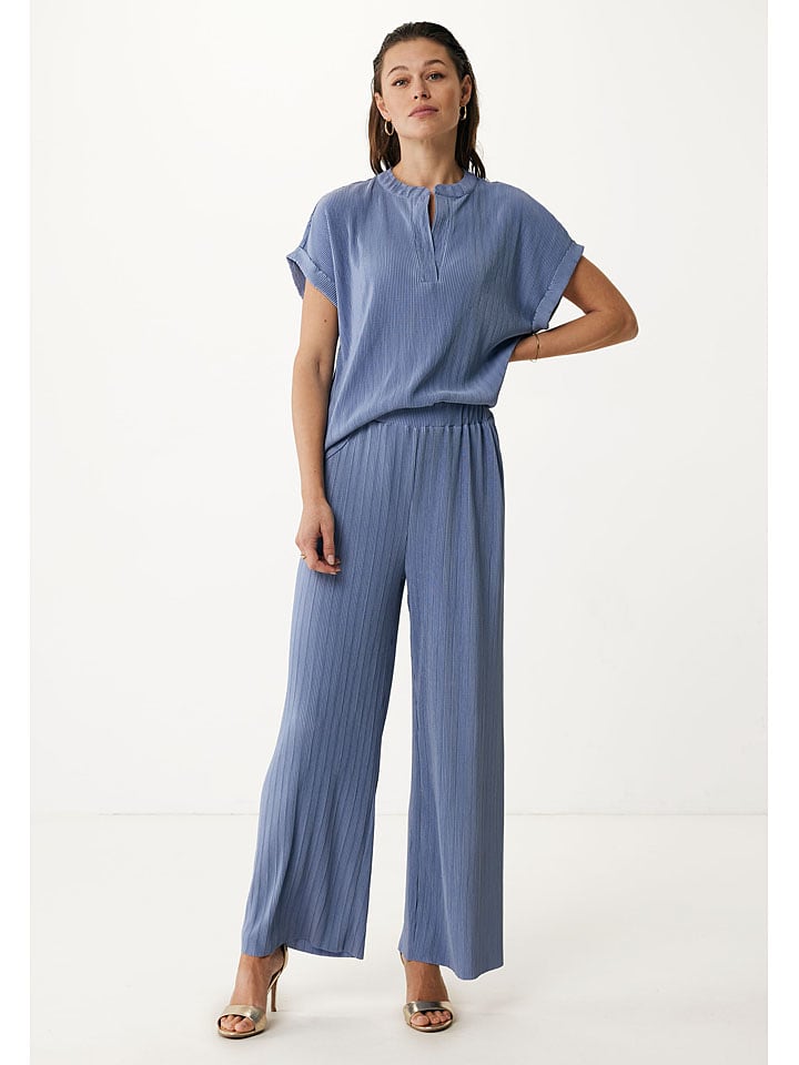 Mexx Bluse in Hellblau günstig kaufen