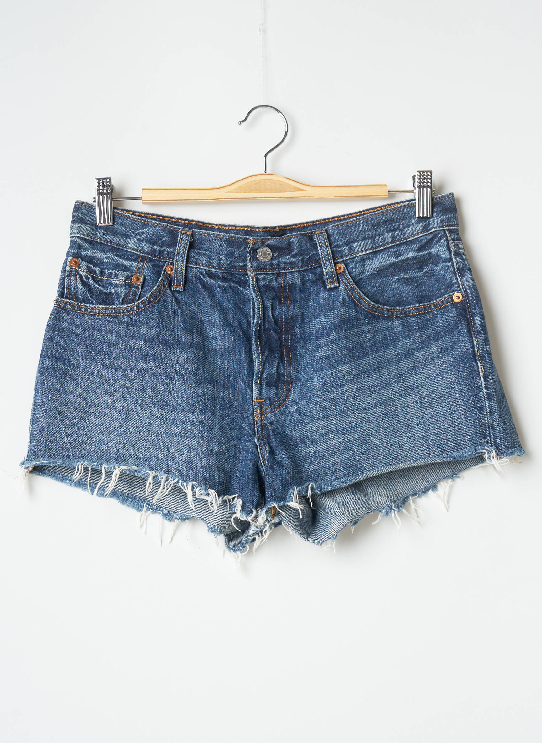 Levis Shorts 1 Femme couleur bleu