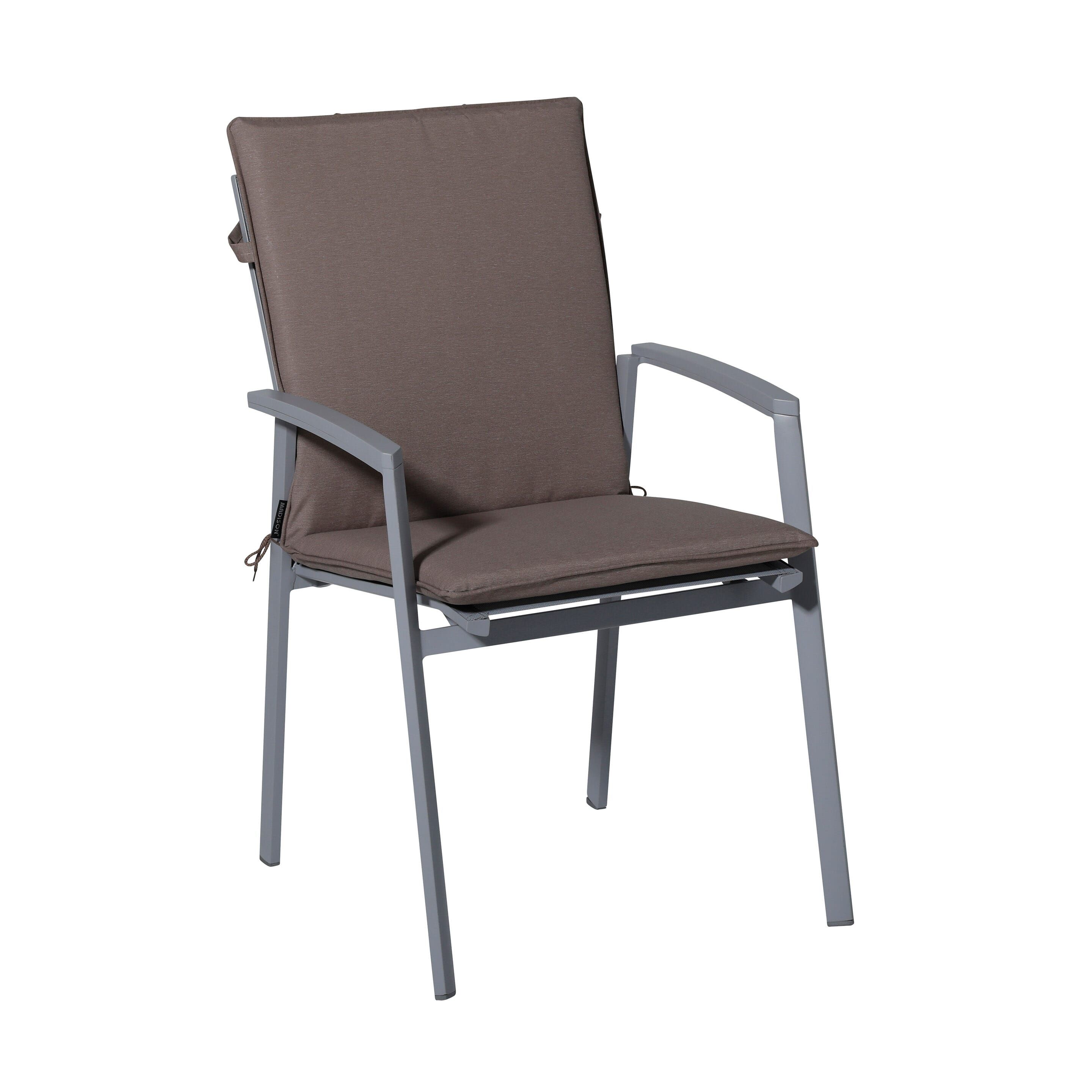 Madison Outdoor Panama Taupe 97x49 Kissen mit hoher Rückenlehne