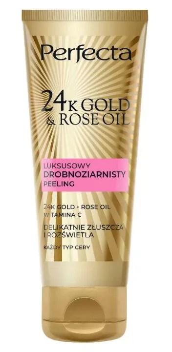 „Perfecta Cleansing 24K“ prabangus smulkiagrūdis pilingas