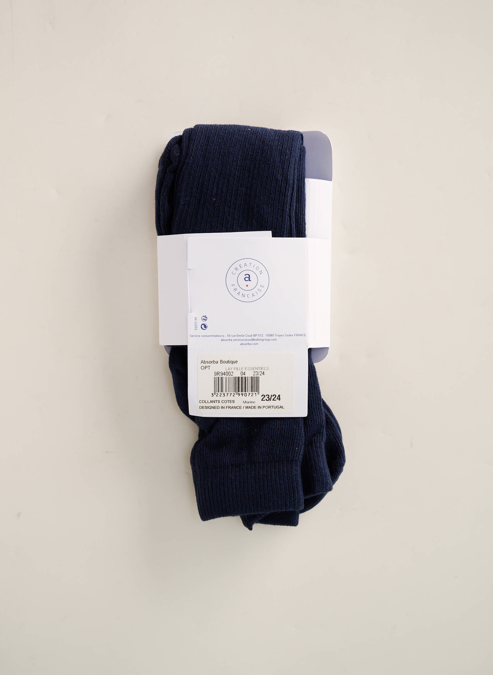 Absorba Collant Fille couleur bleu