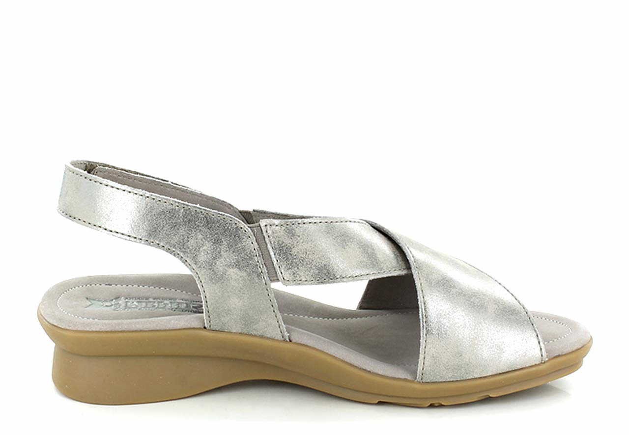 MEPHISTO Keilsandalen beige DARK TAUPE