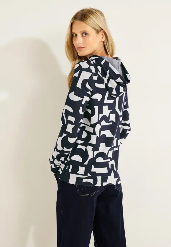 CECIL Kapuzenshirt mit Print