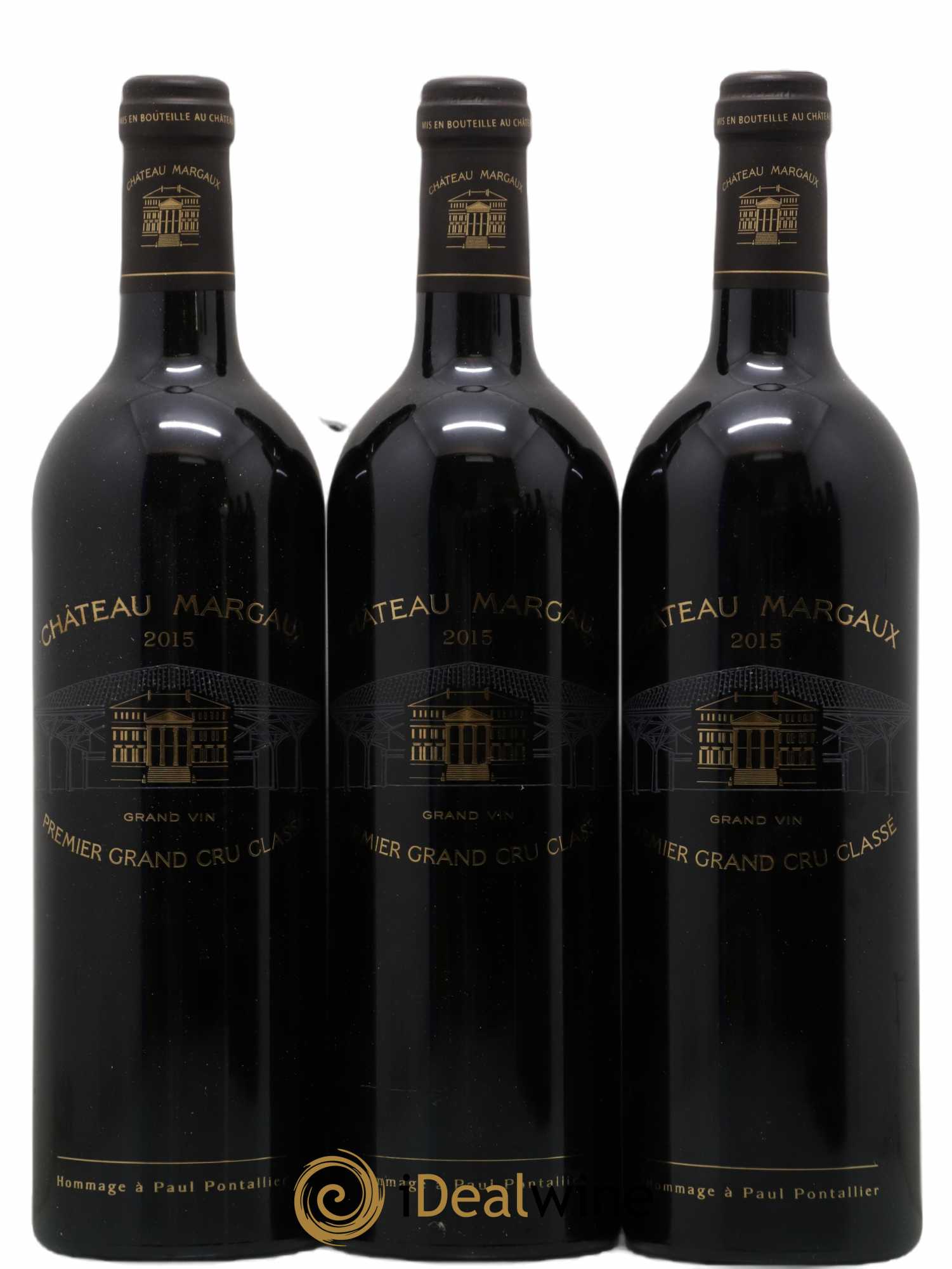Château Margaux 1er Grand Cru Classé  2015 - Lot de 6 Bouteilles