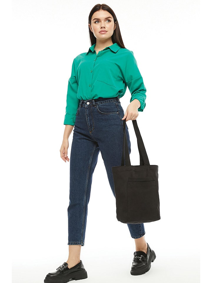 BAGmori Schultertasche in Schwarz - (B)33 x (H)45 x (T)10 cm günstig kaufen onesize