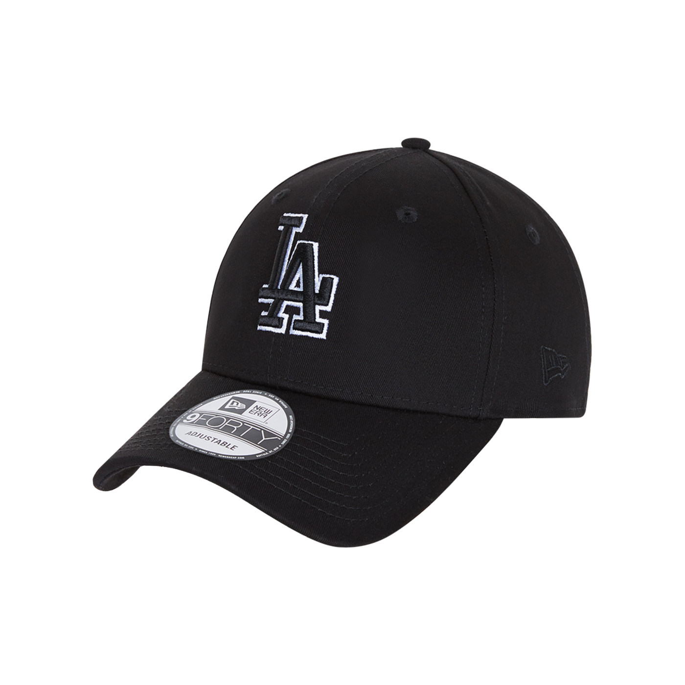 New Era LA Dodgers 9Forty Cap Schwarz
