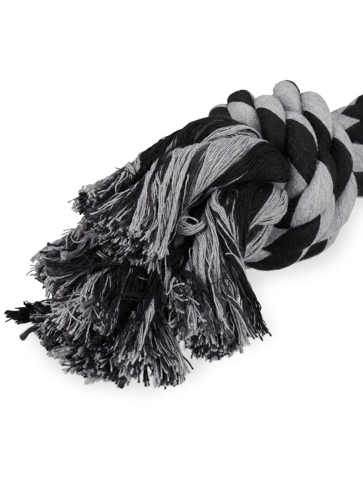 relaxdays 2x Hundeseil in Schwarz/Grau günstig kaufen onesize