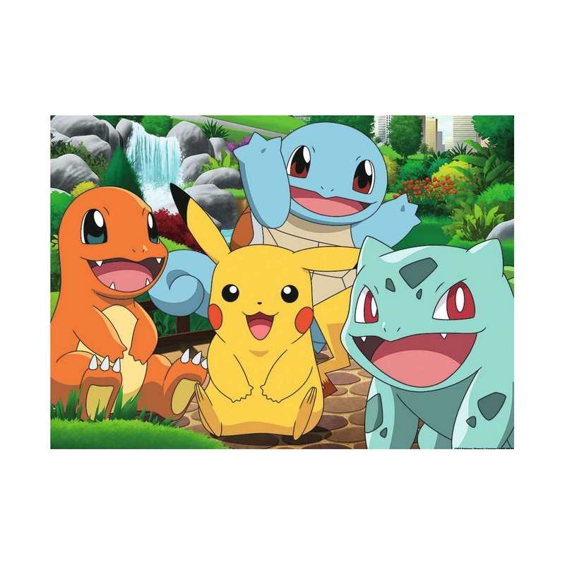 Puzzle Pokemon au parc 60 pièces