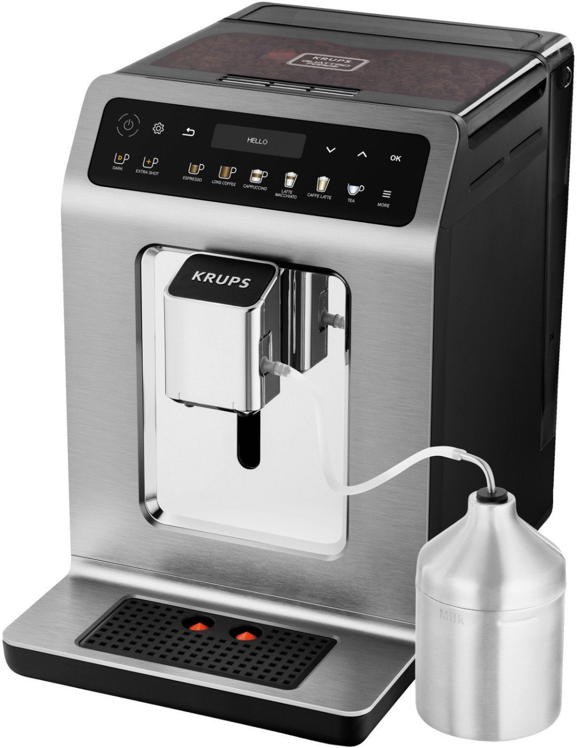 Krups Kaffeevollautomat EA894T Evidence Plus Titan Kaf­fee­ma­schi­ne