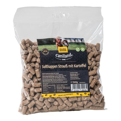 Caniland Soft Strauß-Happen getreidefrei