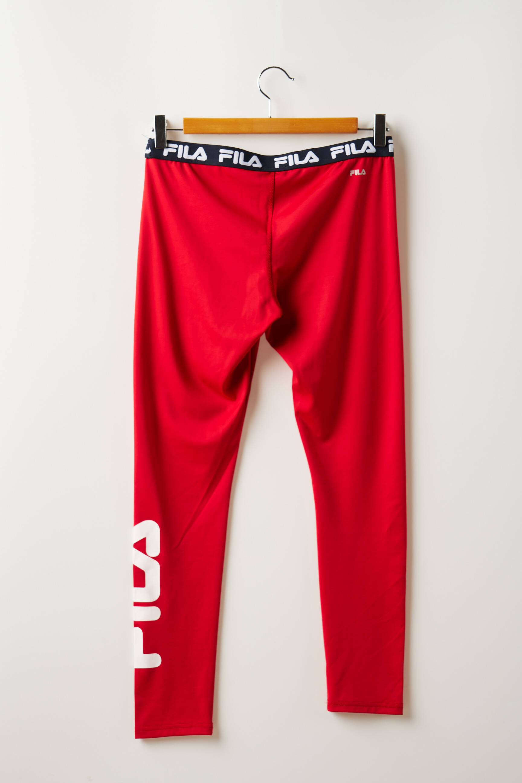 Fila Leggings Femme couleur rouge