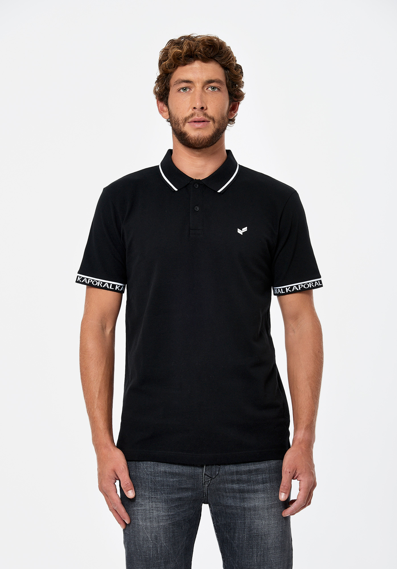 SETRO  Polo noir Homme