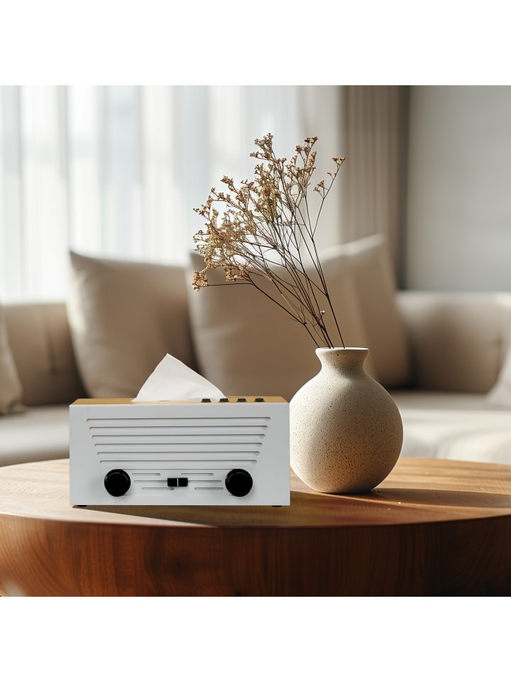 relaxdays Kosmetiktücherbox 