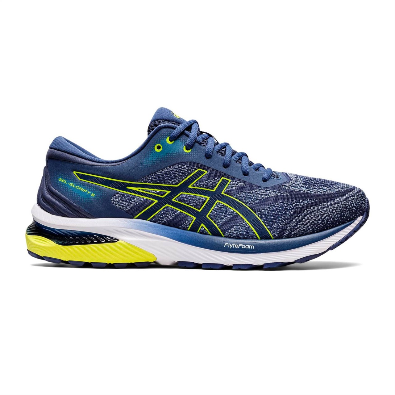 ASICS Freizeit Schnürer blau GEL Glorify 5