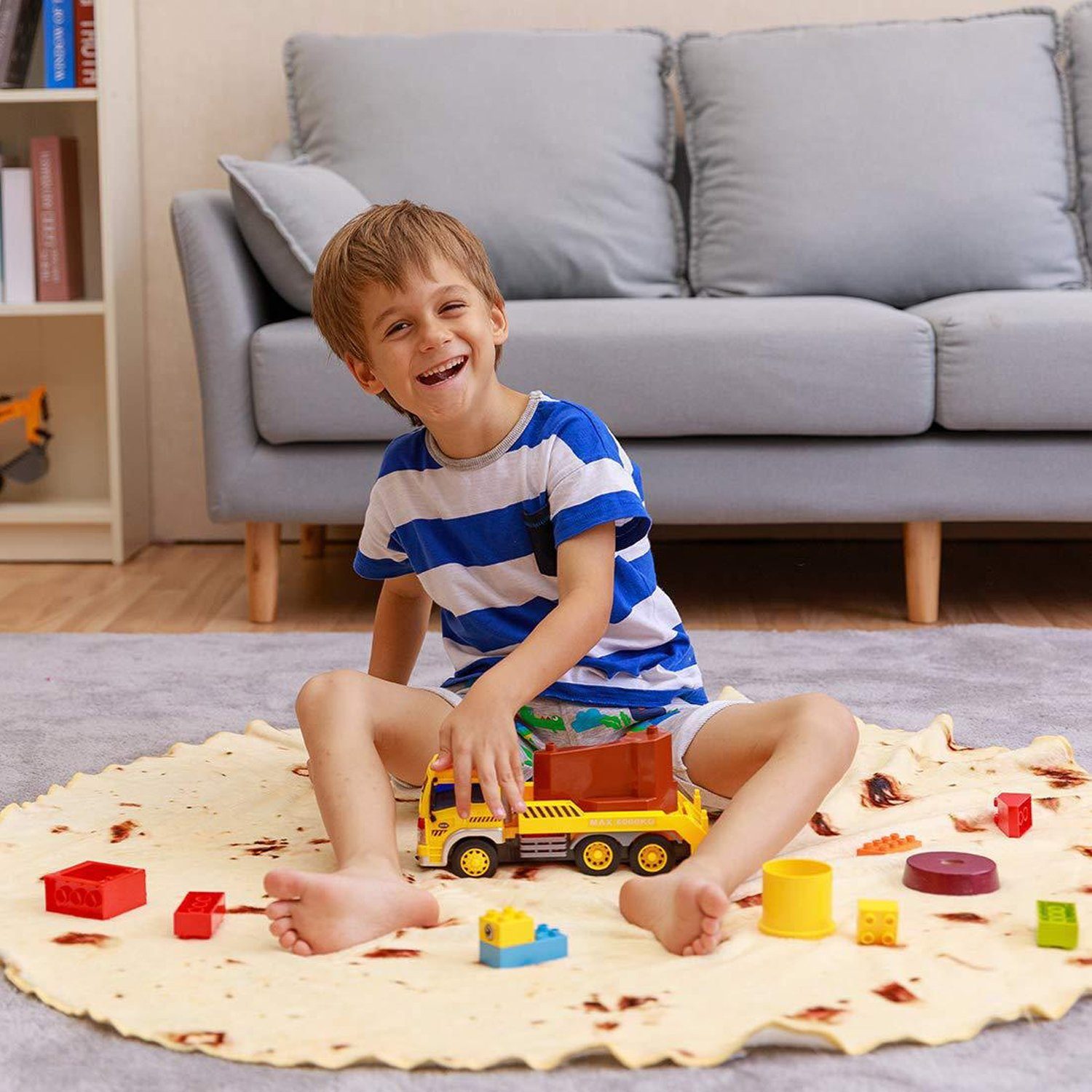 Wohndecke Wohndecken Burrito-Decke, 180 cm, einseitige Burrito-Decke, FYLA