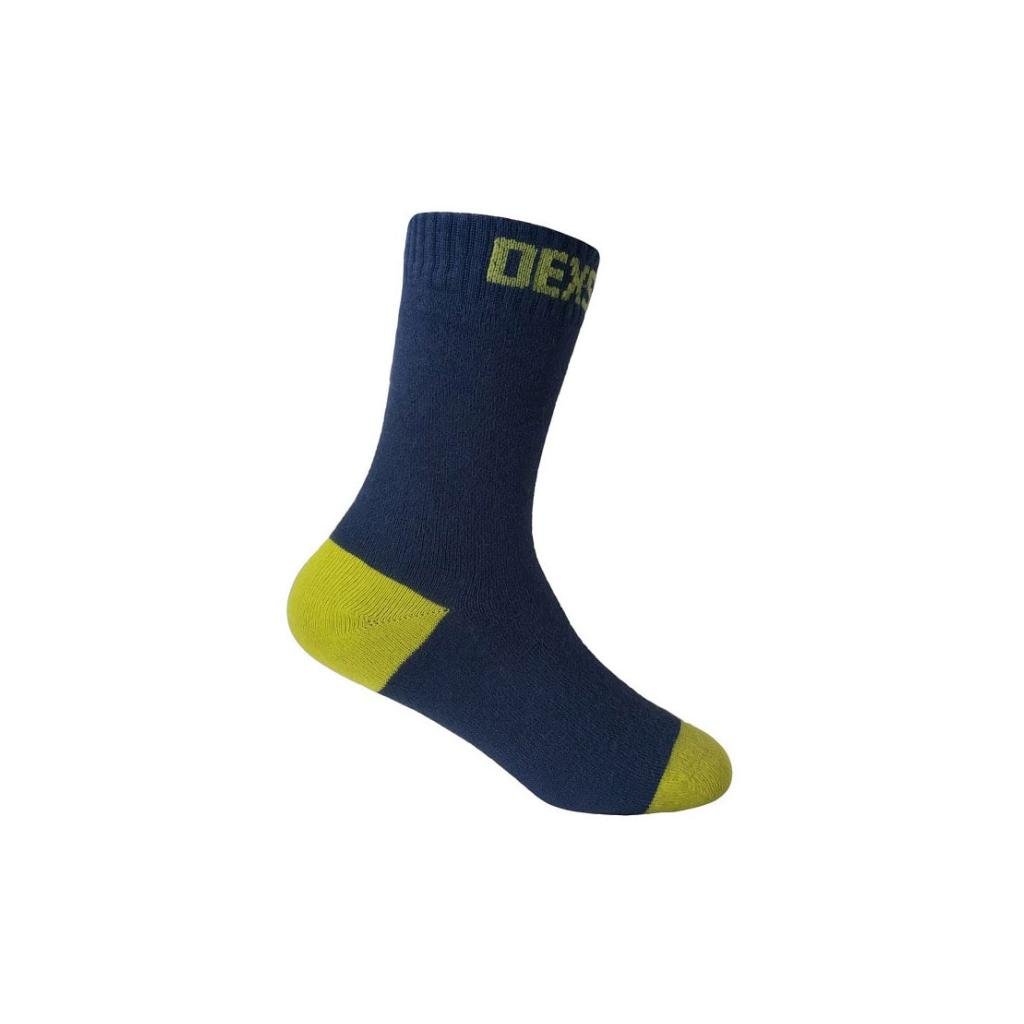 DexShell Children Navy Lime wasserfeste Socken
