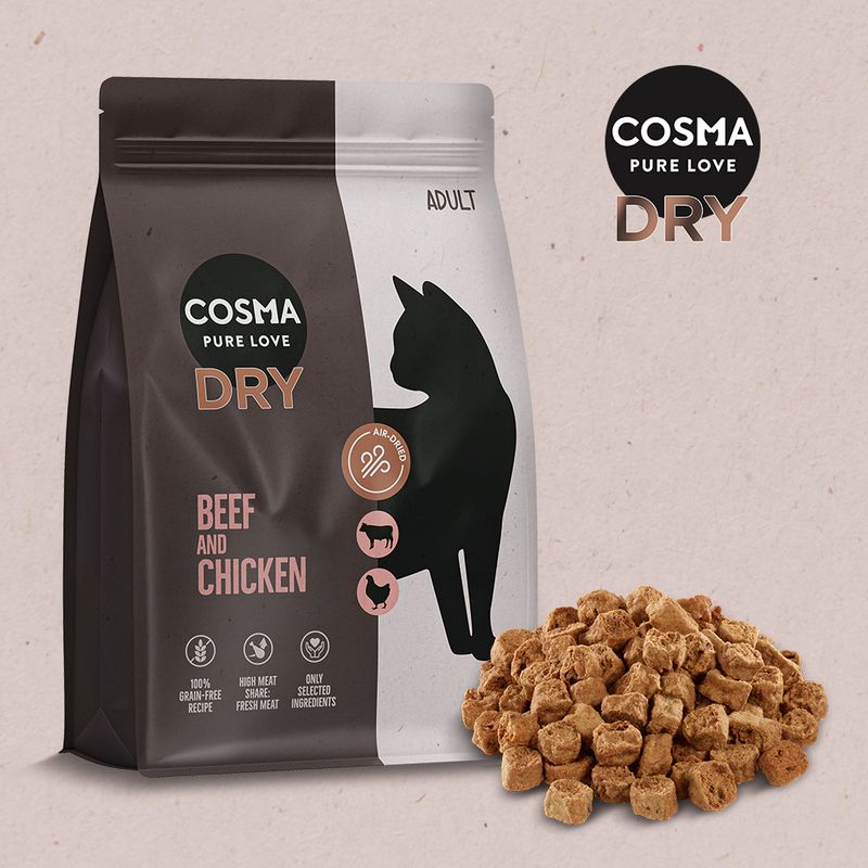 Cosma Trockenfutter Rind & Huhn zu TOP-Preisen