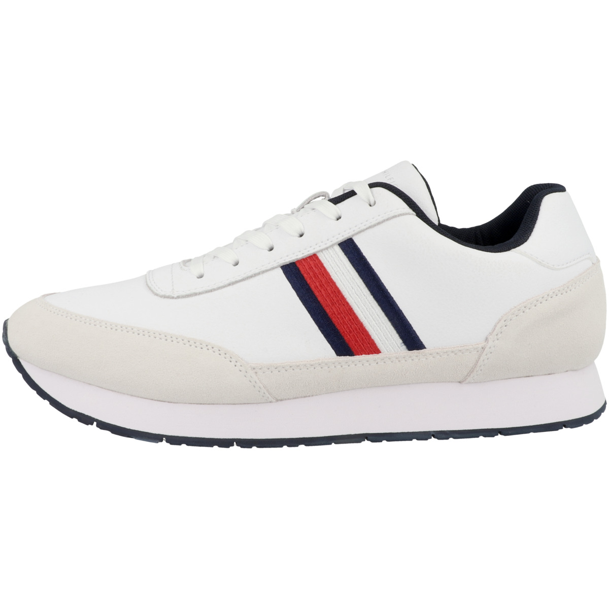 Tommy Hilfiger Core Eva Runner Corporate Leather Sneaker Low weiss
