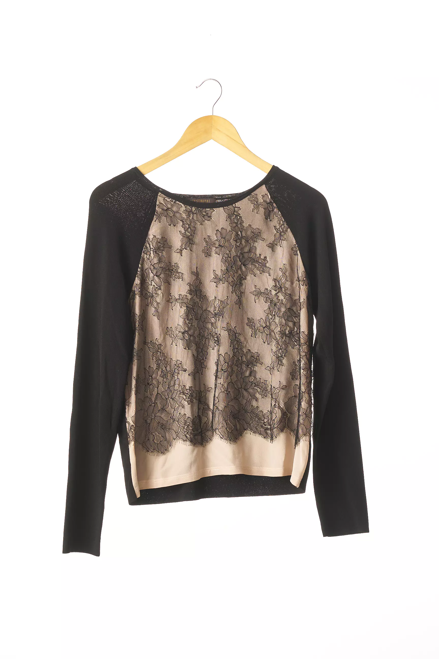 Apostrophe Pulls Femme couleur noir