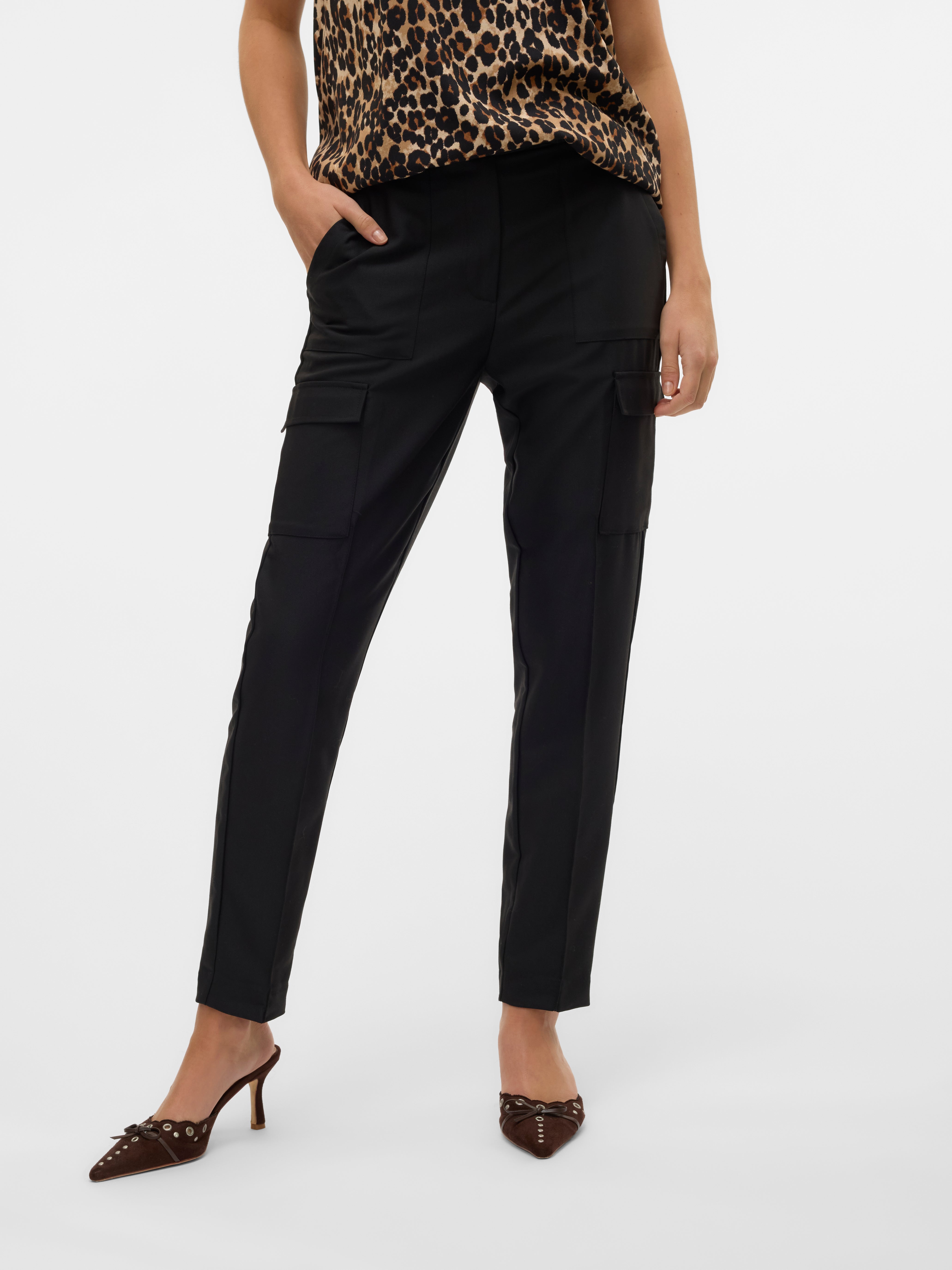 VMNYLA Hohe Taille Hose