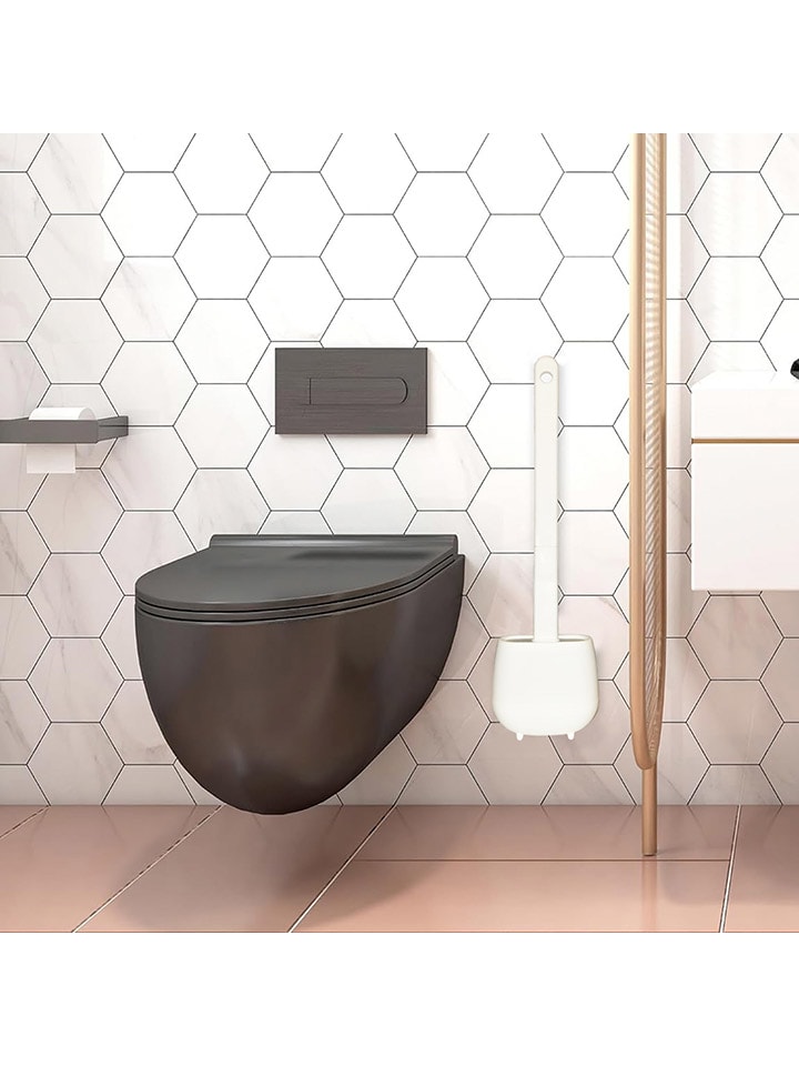 Joybos 2er-Set: WC-Garnituren in Weiß - (B)11 x (H)36 x (T)3,5 cm günstig kaufen onesize