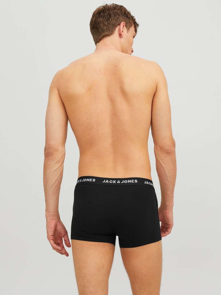 Jack & Jones Boxershorts 7er-Pack Basic Set Trunks Unterhosen JACHUEY in Schwarz günstig kaufen