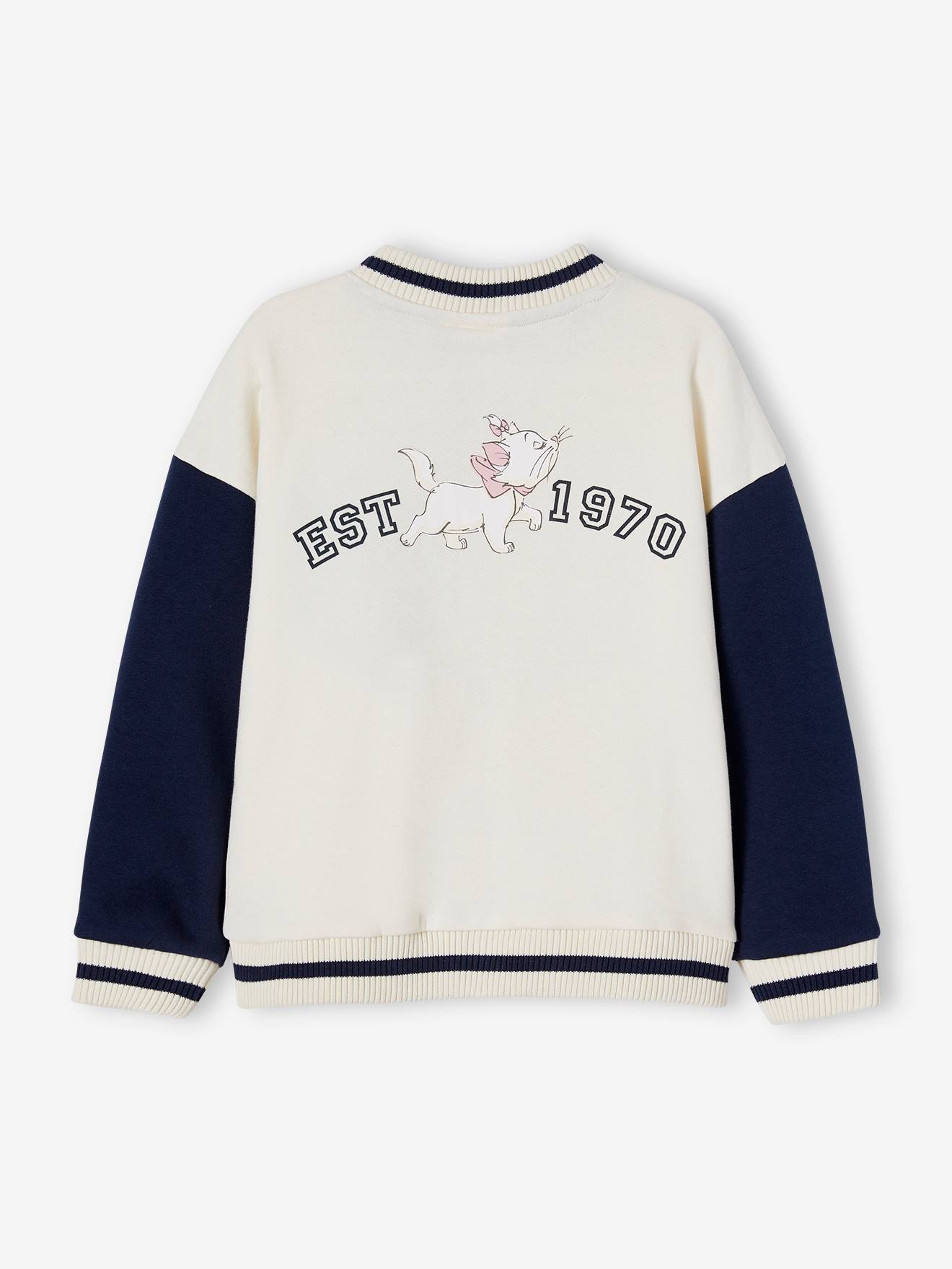 Blouson Teddy fille DS® Marie les Aristochats marine