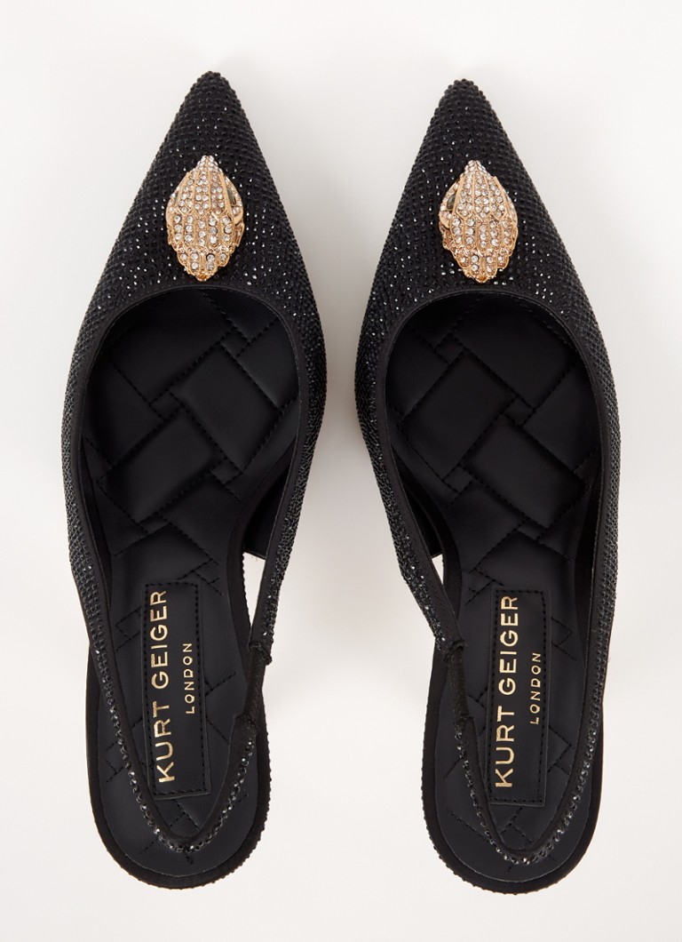 Kurt Geiger Belgravia -korkokengät strassikivillä