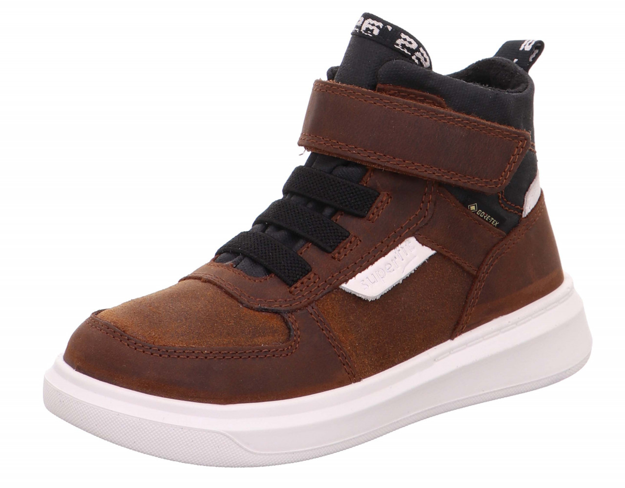 COSMO - BraunSneaker high mit Klettverschluss