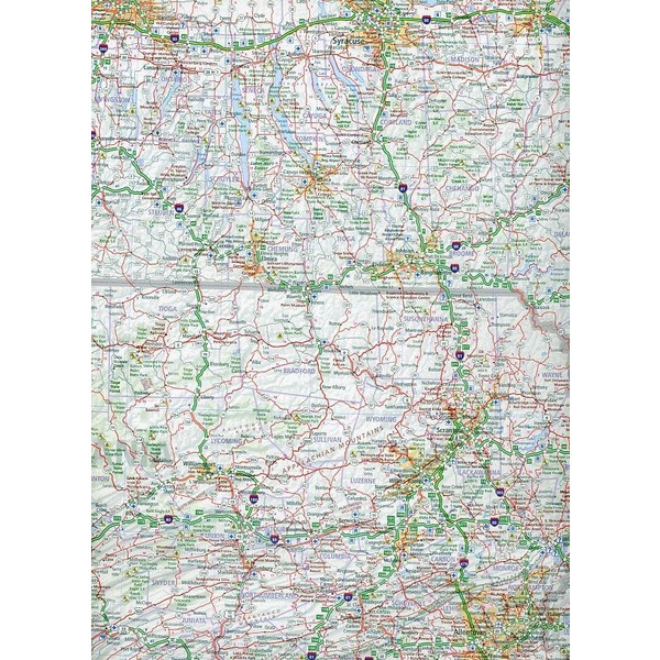 Hallwag USA Road Guide 04 New England 1 : 1.000.000 - Straßenkarte