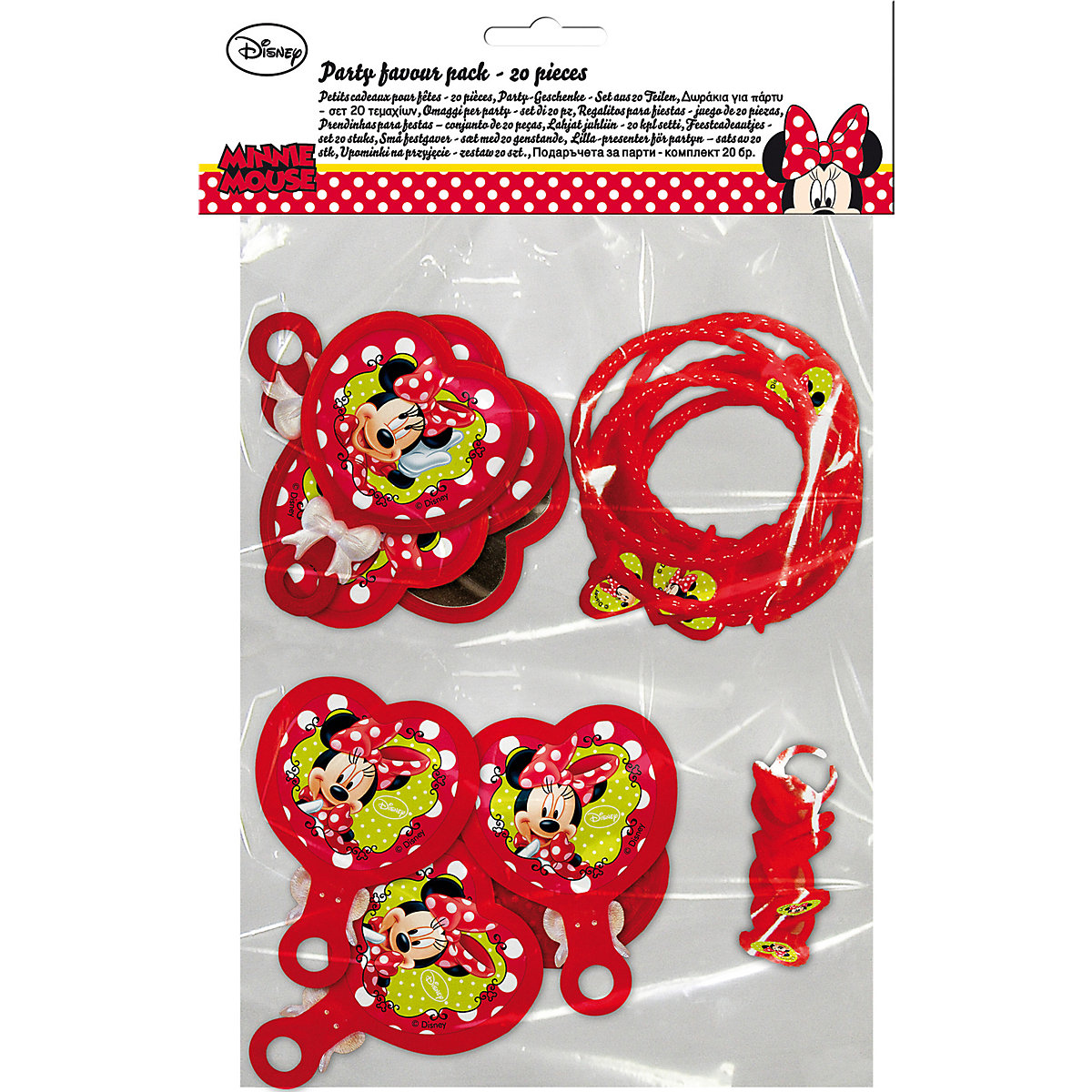 Mitgebselset für 5 Kinder   Minnie Mouse Café, 20-tlg.