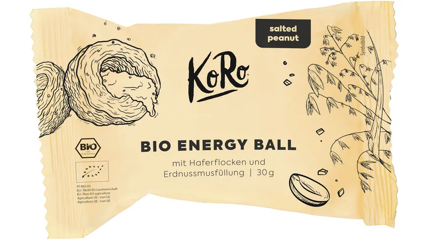 KoRo Bio Energy Ball Salted Peanut 30 g