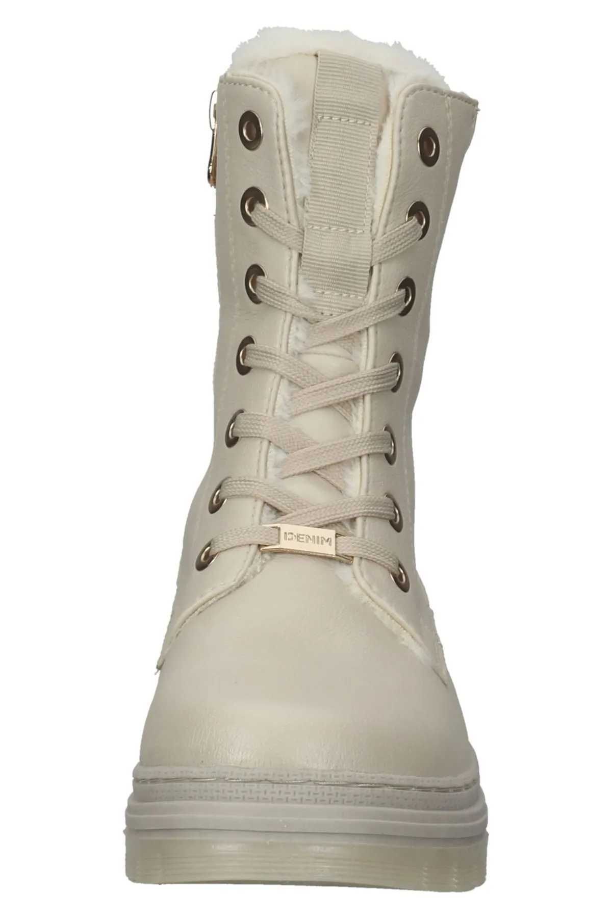 Tom Tailor  Stiefelette - Beige - Blockabsatz
