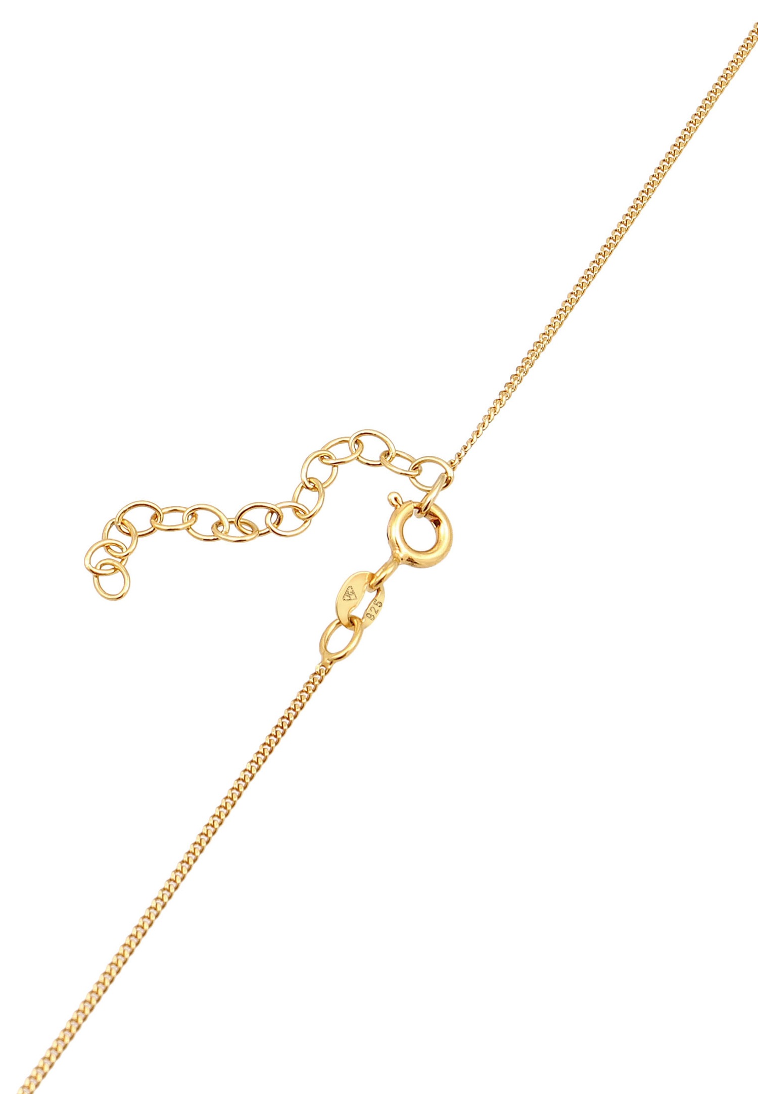 Collana girocollo da donna Elli con stelle e mezza luna, a tema astro-blogger, in argento sterling 925.