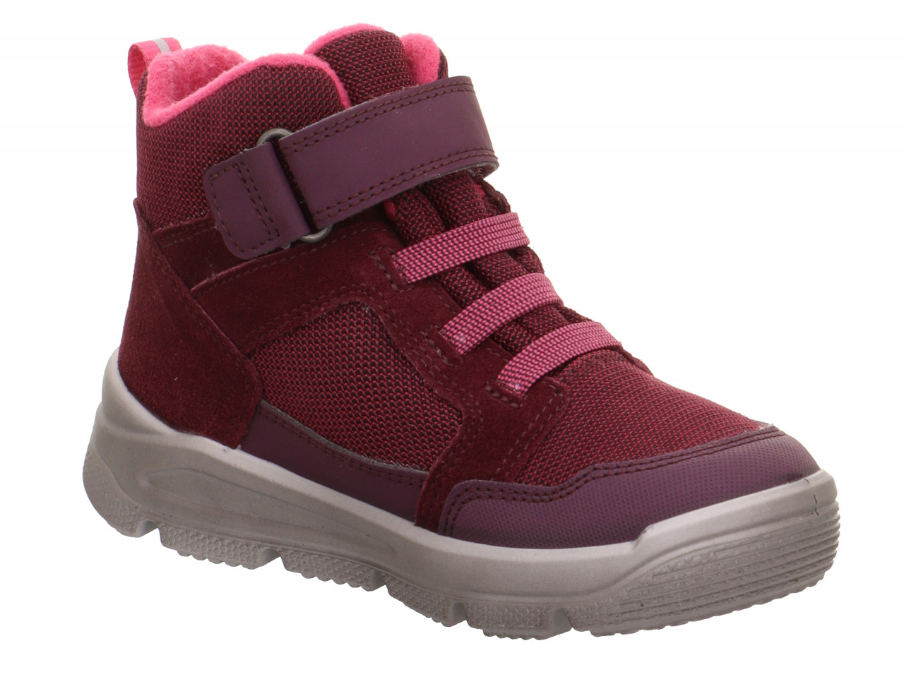 MARS - Rot/PinkBoots mit Klettverschluss