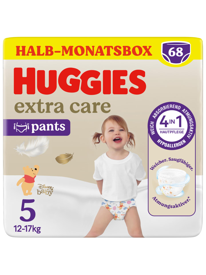 HUGGIES Extra Care Pants Disney-Design Größe 6, 60 Windelhöschen (2x30) günstig kaufen 6