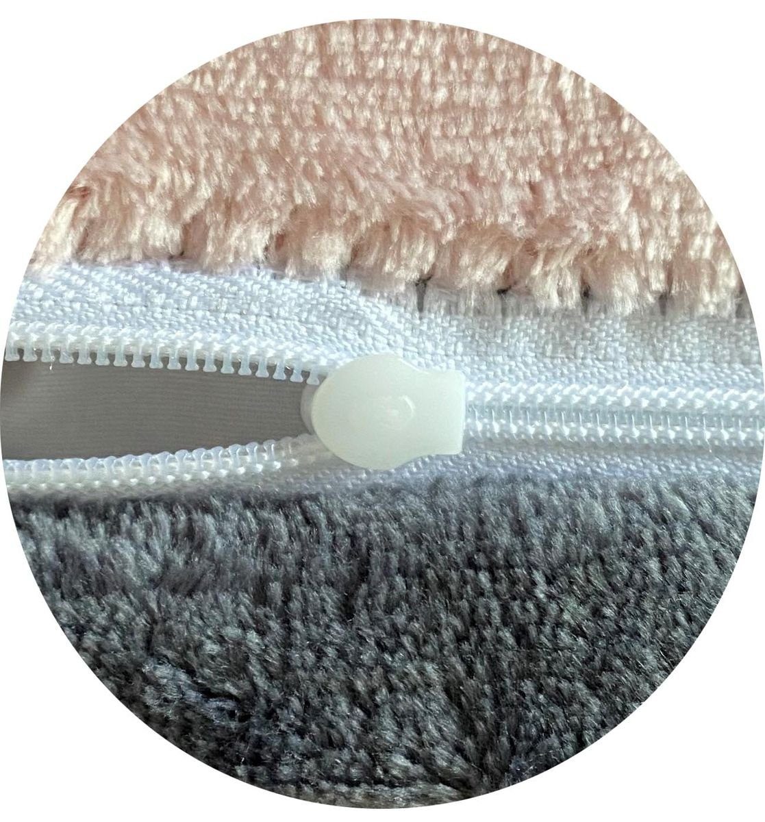Bettwäsche 4 tlg Winter Thermofleece Wende Plüsch Thermo Fleece Nicky Wende Bettwäsche 135x200 cm Flausch Cashmere touch weich kuschelig warm Teddy Plüsch Rosa UNI, Leonado Vicenti, Fleece, 4 teilig