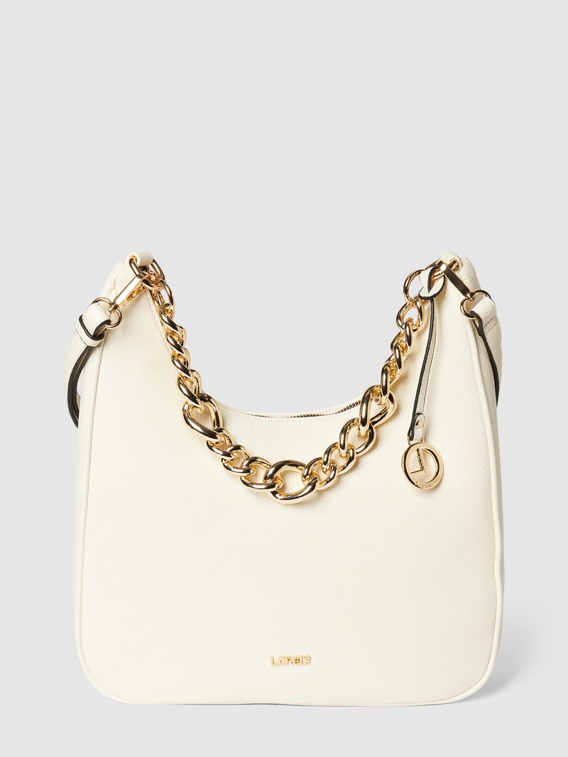 Handtasche in Leder-Optik Modell 'Josa' in offwhite