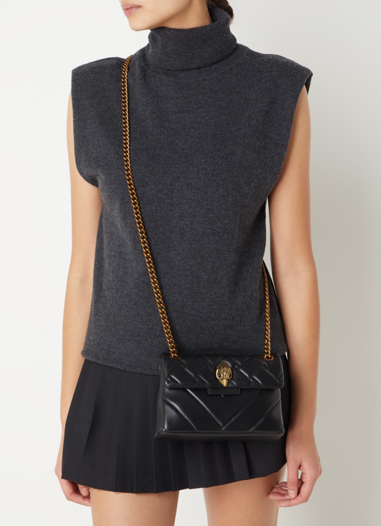 Mini borsa a tracolla in pelle Kurt Geiger Kensington